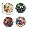 Patrón de Posavasos de Mandala Más Vendido de Amazon Resistente al Calor Posavasos de Madera Set de Accesorios para Cocina Restaurante Bar Transfronterizo