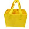 Bolsa de fieltro para vino con logo impreso, moderna, para 6 botellas de vino tinto, bolsa de mano de fieltro, regalo promocional publicitario, bolsa de vino