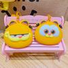 Llavero Espejo Garfield Accesorios IP Popular Genuina Autorizada Práctico Colgante para Bolsa de Regalo Pequeña Colgante Venta al por Mayor