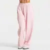 Pantalones de Yoga Sueltos Transfronterizos de Moda Cómodos Casuales de Pierna Recta Elásticos de Cintura Alta para Fitness
