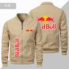 2023 Aliexpress Nova Jaqueta com Logo de Carro Wish Jaqueta da Moda Masculina Esportiva Punk Motociclista Roupas Masculinas