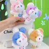 Chaveiro de Pelúcia de Urso e Coelho Cartoon Fofo Pingente de Mochila Personalizado Tendência Presente Exclusivo da Loja
