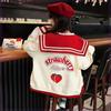 Chaqueta de Béisbol Casual para Niñas Otoño Nuevo Elegante Ropa para Niños Grandes Cuello de Muñeca Abrigo Cárdigan de Primavera y Otoño Top