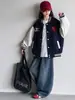 Chaqueta de Primavera y Otoño para Niñas 2026 Nueva Moda Casual Holgada para Niños, Chaqueta de Béisbol de Otoño para Niñas Tallas Medianas y Grandes