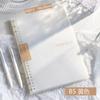 Wengu Cuaderno de Hojas Sueltas Desmontable de 38 Páginas con Clip de Tres Agujeros Cuaderno de Alto Valor Bloc de Notas para Estudiante Venta al por Mayor