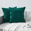 Funda de Cojín de Terciopelo para Almohada Lumbar Transfronteriza Amazon Textura Diseño Rayado para Coche Sofá Sala de Estar Dormitorio