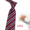 Corbata de rayas de negocios de 8 cm para hombre, corbata de poliéster con estampado de jacquard, corbata vintage para negocios, fabricantes al por mayor