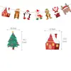 Decoraciones Navideñas Banderas Navideñas Banderas Colgantes Banners Festivos Decoraciones para Fiestas Guirnalda Navideña de Papel de Dibujos Animados Banderines