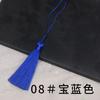 8CM tamaño pequeño borla borla marcapáginas abanico bolsita borla colgante traje antiguo Hanfu broche solapa joyería Yiwu Accesorios accesorios