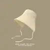 Sombrero de Paja de Verano para Viajes a Yunnan Protección Solar Sombrero para el Sol Sombrero de Sol para la Playa del Mar Sombrero Tejido Sombrero de Pescador para Vacaciones de Mujer
