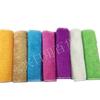 Toalla para lavar platos de fibra de bambú 18*23 paño para lavar platos limpieza de cocina desengrasante estropajo paño absorbente de doble color