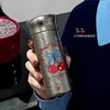 Taza de titanio puro, alto valor estético, taza aislada de bolsillo de pequeña capacidad para niñas, mini taza de agua portátil para mantener el frío, regalo