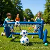 Marco de portería de fútbol inflable para exteriores al por mayor, Marco de baloncesto, Evento deportivo divertido multijugador de fitness para niños, Juguete de fútbol