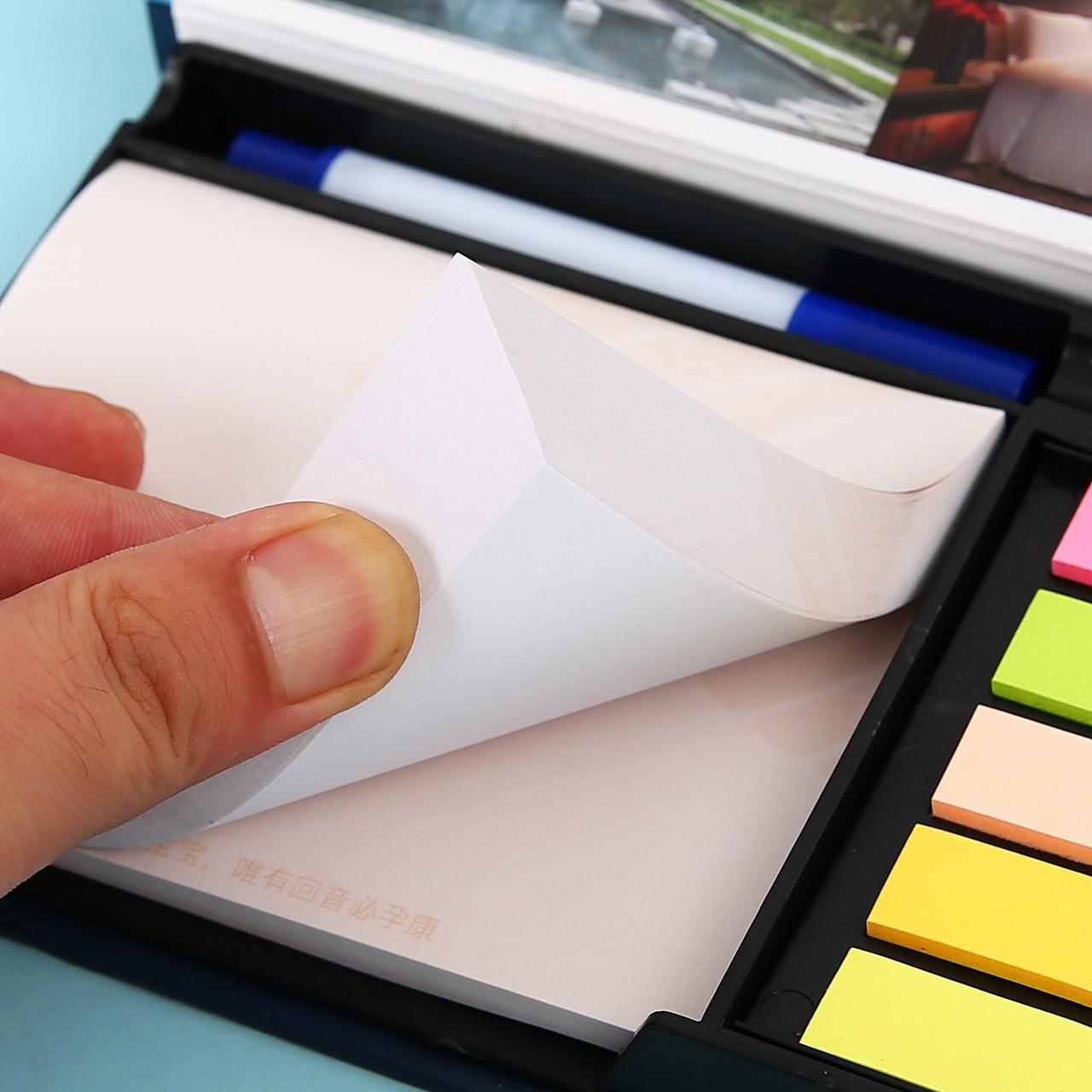 厂家定制PET多色便利贴文具索引贴便签纸N次贴可爱彩色便签贴