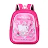 Nova mochila de jardim de infância para comércio exterior, fofa com personagens de desenho animado Stitch e Kuromi, mochila infantil ultraleve e redutora de peso atacado