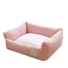 Jaula para perro jaula para mascotas sofá para gato jaula impermeable perro pequeño y mediano cojín de peluche extraíble y lavable jaula para gato cama para perro venta al por mayor