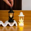 Lámpara de candelabro, Lámpara de estilo retro, Lámpara de pony maletín, Lámpara antigua pequeña de queroseno, Lámpara de vela digital LED decorativa, Luz nocturna