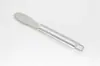 Cuchillo para Mermelada y Crema Rascador Pequeño Mantequilla Cuchillo para Mantequilla Utensilio para Hornear Cuchillo Espátula Acero Inoxidable Dentado Cuchillo para Mermelada Pastel