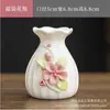 Flores de Cerámica Recogidas a Mano, Mini Jarrones Hidropónicos Creativos, Mesas de Café, Recipientes Pequeños para Flores Frescas, Adornos Decorativos, Arreglos Florales para Sala de Estar