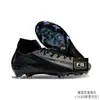 Tênis de Futebol de Cano Alto Assassin 16 para Comércio Exterior Transfronteiriço Fg Travas Longas Amortecimento a Ar Impermeável Malha Unisex C. Ronaldo Mbappe Messi