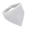 Toalla de Babero de Gasa de Cuatro Capas Lisa para Bebé, Toalla Triangular, Babero para Recién Nacido, Babero para Bebé con Broche Transfronterizo Amazon