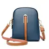 Bolsas Transfronterizas 2024 Nuevo Bolso Cruzado de Cuero Suave Bolso de Hombro de Moda para Mamás de Mediana Edad Bolso de Hombro Pequeño Bolso para Teléfono Móvil Venta al por Mayor