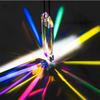 Pegador de Sol Cubo de Cristal K9 Pegador de Sol Prisma de Mistura de Cores Ornamento Pegador de Sol Transfronteiriço
