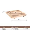 Aislamiento térmico tazón engrosado base de madera base para olla plancha soporte para parrilla olla de piedra tabla de madera mantel tablero de aislamiento térmico almohadilla de aislamiento térmico resistente al calor no