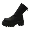 Botas de mujer Maillard 2026 nuevo modelo botas largas verano botas altas negras botas largas extra-altas zapatos de mujer de suela gruesa