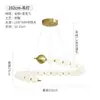 Lámpara de Araña Larga para Villa Loft Lujo Nórdico Creativo Luz para Escaleras Moderna Simple Luz LED Foco para Sala de Estar