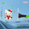 Lindo Clip de Perfume para Ventilación de Coche de Gato Gatito Acrílico Decoración de Coche Accesorio de Interior Adorno de Fragancia