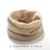 100 Cachemira Cuello Manga Mujer Cálido A prueba de Frío Cuello Protector Cono Tejido Bufanda Pequeña Hueca Ligera Suave Cera Cuello