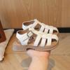 Sapatos para Meninas, Sandálias de Princesa Trançadas para Crianças, Novo Estilo Verão 2026, Crianças de Tamanho Médio e Grande, Bebês Meninas, Sapatos de Praia com Sola Macia