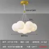 Lámpara de Luna 2025 Lámpara de Sala de Estar Soñadora Habitación Infantil Personalidad Creativa Planeta Restaurante Candelabro Bola de Burbuja Iluminación de Dormitorio