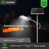 Candeeiro de rua solar ao ar livre 6 m bateria de lítio super brilhante de alta potência nova construção rural Estrada Rural Revitalização LED lâmpada de rua