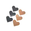 Marcador de Páginas Retro con Forma de Corazón de Lichi Piel Mini Portátil Regalo Marcador con Forma de Corazón Clip para Páginas del Libro Cubierta Protectora para Esquina del Libro