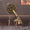 Abrebotellas con Llave de Bronce Accesorios de Joyería Cadena para Suéter DIY Colgante Colgante Aleación Retro Accesorios de Regalo