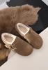 Sapatos Birkenstock para Mulheres, Sapatos Quentes Forrados com Lã para Mulheres, Novos Sapatos de Inverno Birkenstock 2026, Sapatos de Algodão, Mocassins Slip-On, Sapatos Peludos