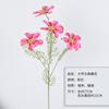 Material de flor vermelha rosa, simulação de paisagem de palco, flor de casamento, salão de casamento, hotel, fileira de flores, decoração de fundo, flor falsa
