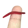 Venta al por mayor de fábrica 3.5cm señuelo blando gusano rojo lombriz de tierra carpa carpa cruciana cebo cebo cebo artificial Luya Señuelo blando equipo de pesca pesca