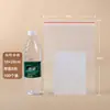 Bolsa Ziplock Transparente al Por Mayor para Alimentos Grande y Pequeña Empaque para Productos Secos Bolsa Autosellable Grado Alimenticio Almacenamiento Bolsa Sellada