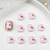 Juguete de Comida Simulada Paleta de Helado Accesorios para Uñas Arte Gato de Dibujos Animados Lindo Perla Té con Leche Piezas de Resina DIY