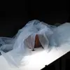 Tela de malla de hilo de niebla de hadas ins, suave, hecha a mano, bricolaje, color sólido, velo de encaje, tela de tul transparente para ropa