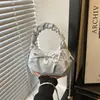 Bolso de Mano de Moda Plisado Estilo Coreano para Mujer 2026 Nuevo Estampado Floral Bolso de Axila Bolso de Hombro Cruzado de Moda