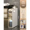 Estante de almacenamiento para baño gabinete para huecos de baño gabinete de almacenamiento para baño casillero de inodoro lateral de inodoro