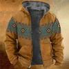 Casaco de Inverno Espesso Forrado com Fleece Duplo Forrado para Homens de Inverno Casaco Acolchoado de Algodão Quente Casaco Acolchoado de Algodão