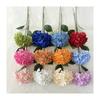 Tela Cepillada Hortensia Mengchen Individual Decoración de Boda Arreglo Floral para Salón de Bodas Accesorios de Fotografía Individual Hortensia Simulada