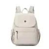 Mochila de moda transfronteriza, nueva colección otoño 2026, gran capacidad, múltiples compartimentos, tela de nailon simple, mochila para mujer