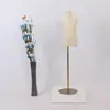 Maniquí de Media Figura para Niños con Diadema y Manos para Escaparate, Adecuado para Tienda de Ropa de Niños y Niñas, Soporte de Maniquí
