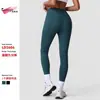 Leggings Esportivas Europeias e Americanas Transfronteiriças com Efeito Levanta Bumbum de Pêssego, Calças de Corrida Fitness Yoga de Cintura Alta com Bolsos Laterais para Mulheres